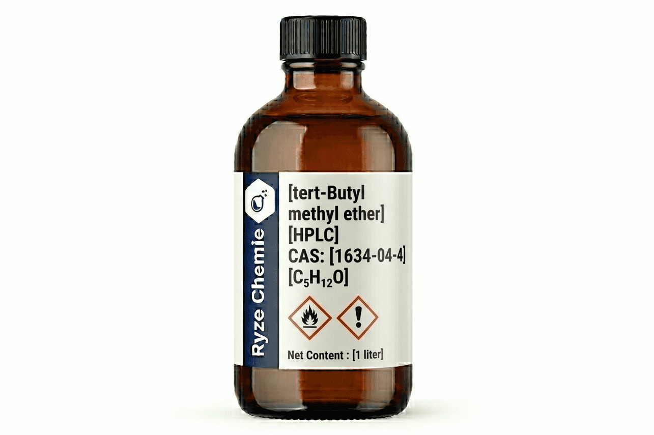 tert-Butyl Methyl Ether (MTBE) HPLC Grade – High Purity Solvent for Chromatography & Analytical Applications